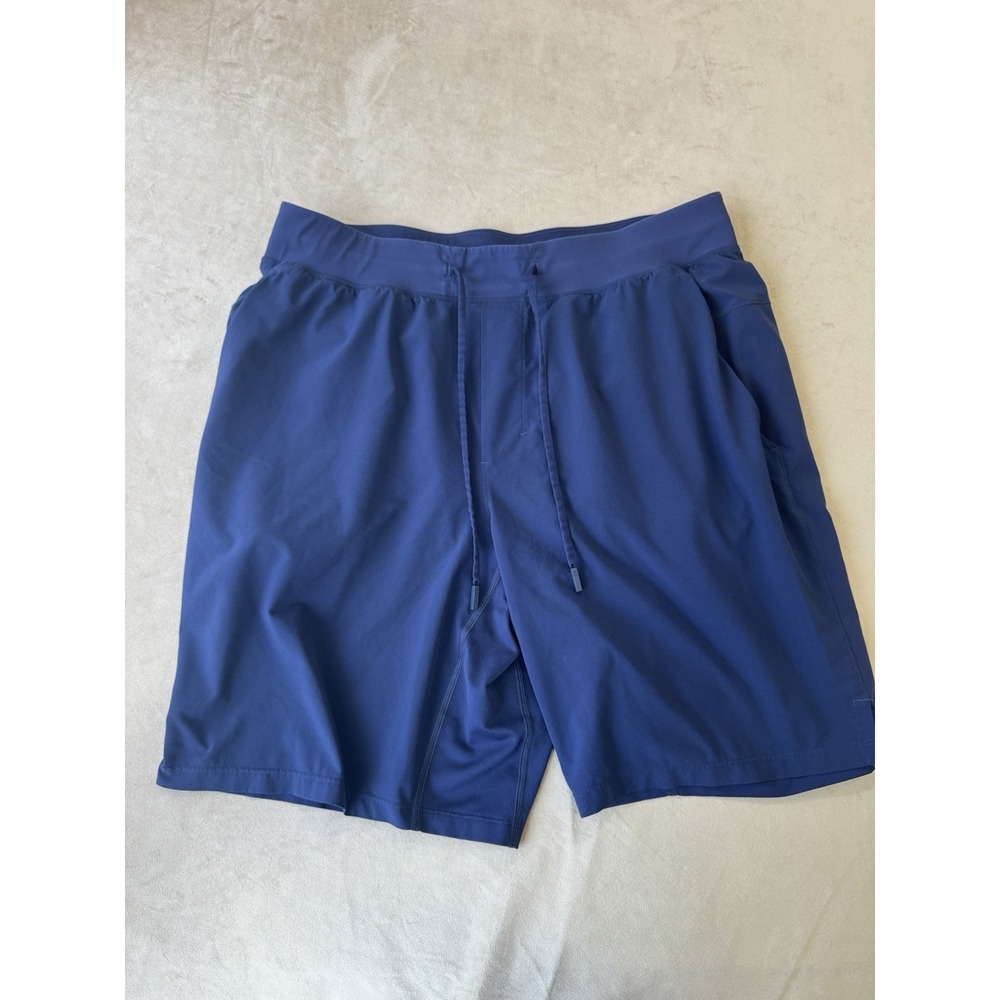 Lululemon Pace Breaker Shorts 9" Inseam  Navy Blue Men's Size XL Medium Gym